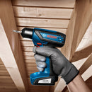 Furadeira e Parafusadeira a Bateria Smart Bosch com Carregador 10 Bits e Extensor Universal 12V 1/4" GSR 1000 Bivolt