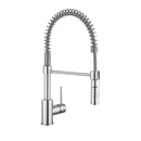 Torneira Monocomando Gourmet de Pia para Cozinha com Bica Alta Flexível Cromado Tomas Delinia